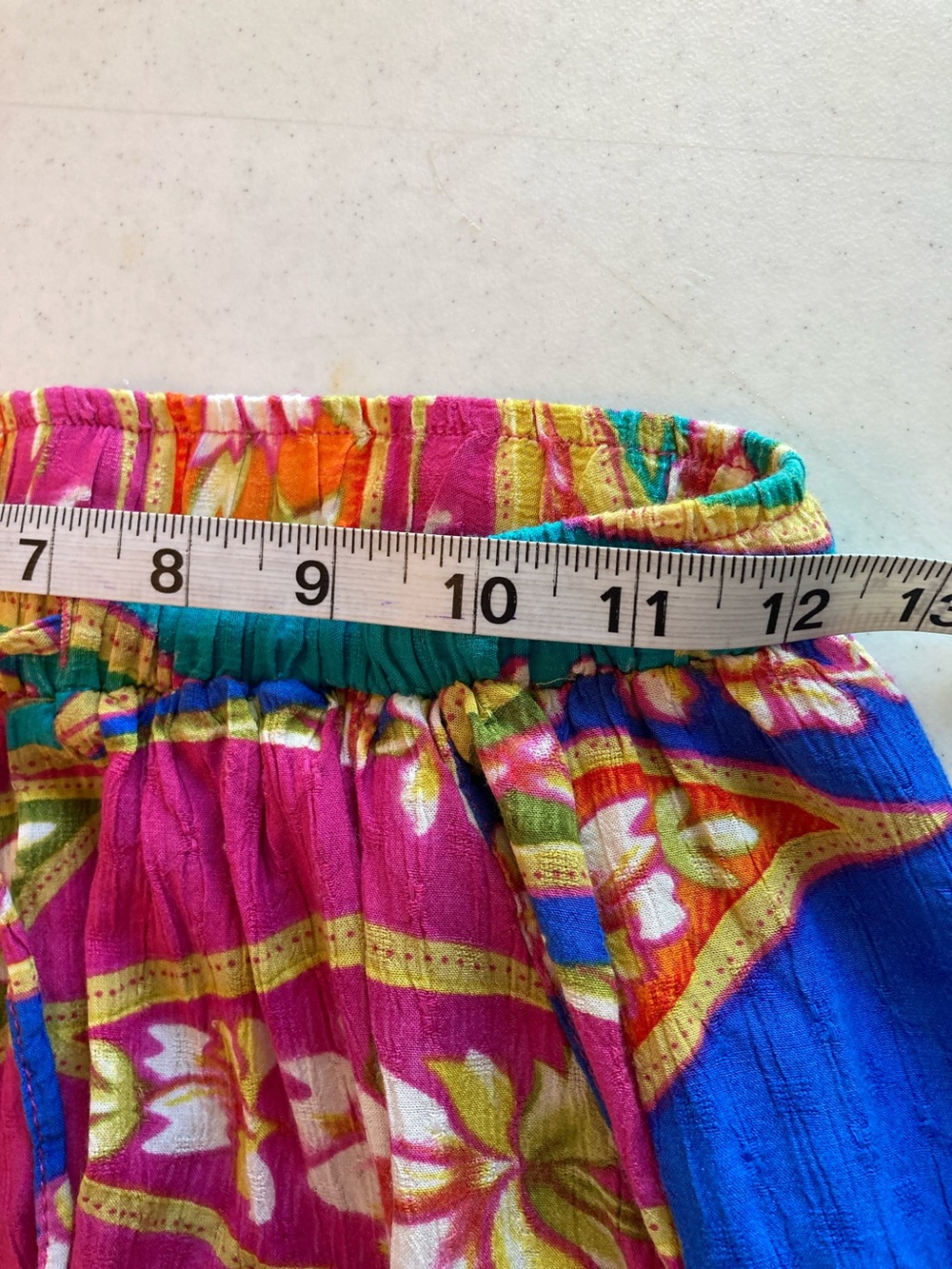 Haute Hippie Multicolor Floral Elastic-Waist Palazzo Pants - Picture 6 of 8